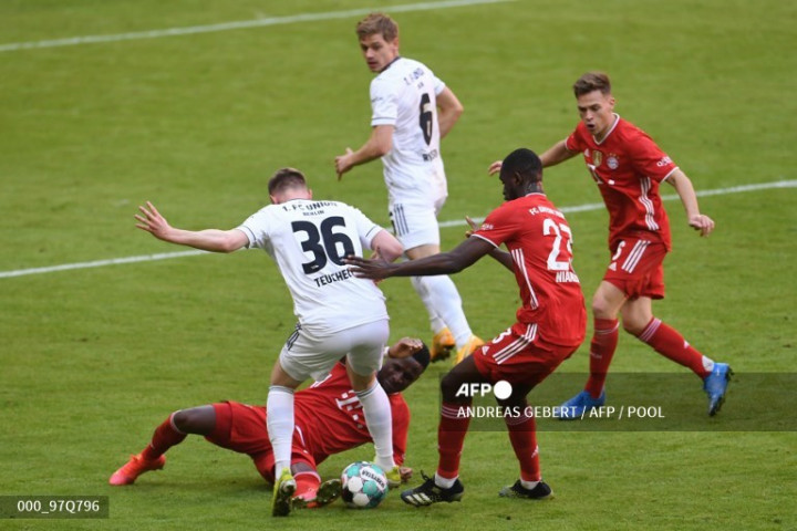 Bayern Muenchen vs Union Berlin: Gol Telat Buyarkan Kemenangan FC Hollywood