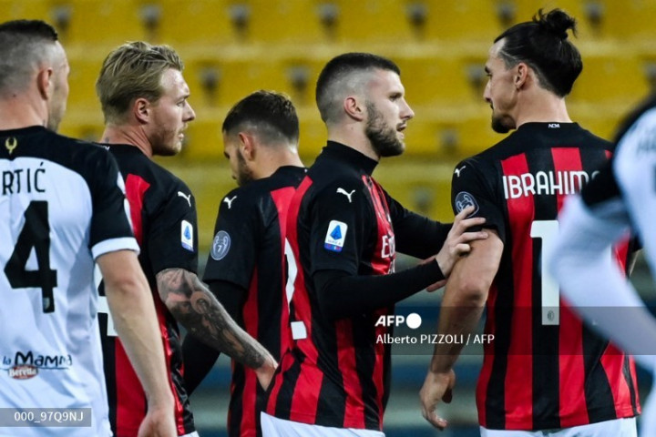 Parma vs Milan: 10 Pemain Rossoneri Bekuk Parma