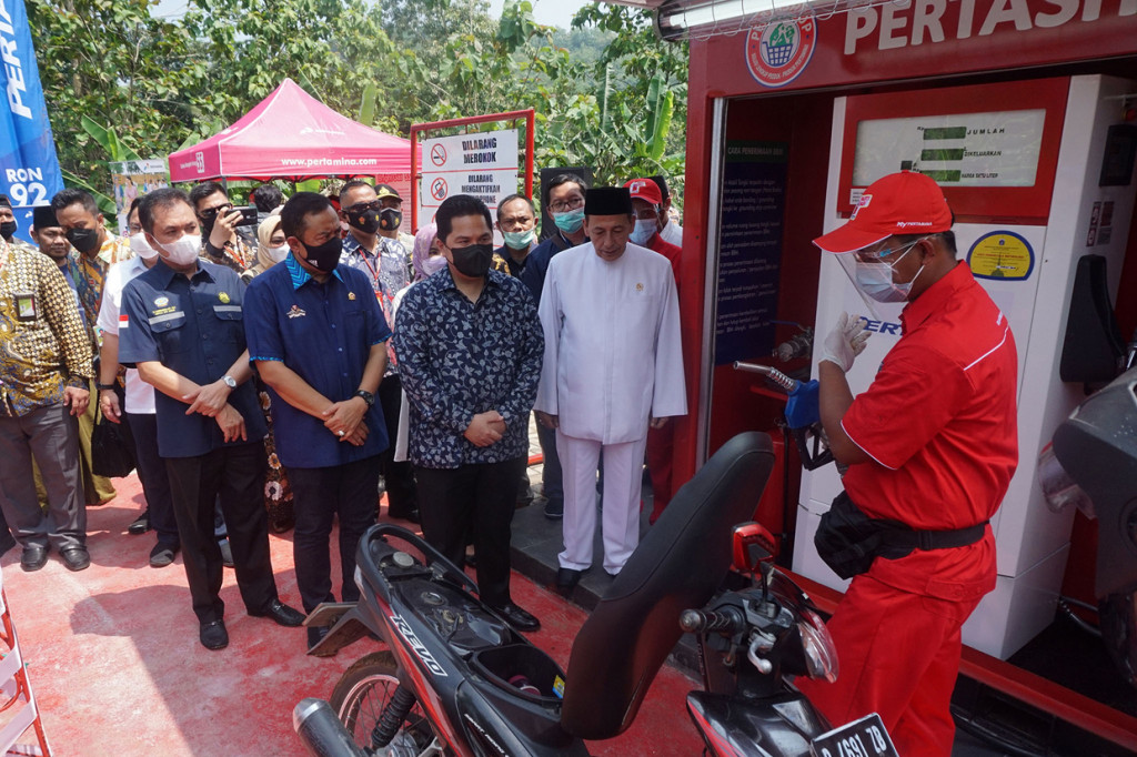 Menteri Erick Thohir Dorong Pertashop Jadi Basis Penguatan Ekonomi Umat