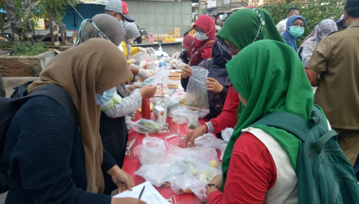 Makanan Mengandung Formalin Ditemukan di Pasar Anyar Tangerang