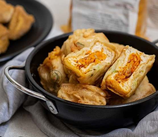 Ini resep membuat tahu isi. (Foto: Dok. Instagram JKT Foodie/@miss_eats)