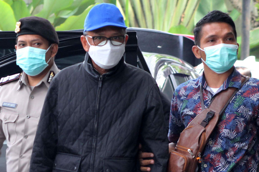 Gubernur nonaktif Sulawesi Selatan HM Nurdin Abdullah/Media Indonesia/Susanto.