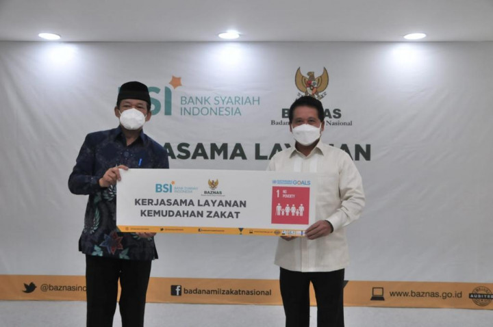 Bank Syariah Indonesia Gandeng Baznas Kelola Zakat