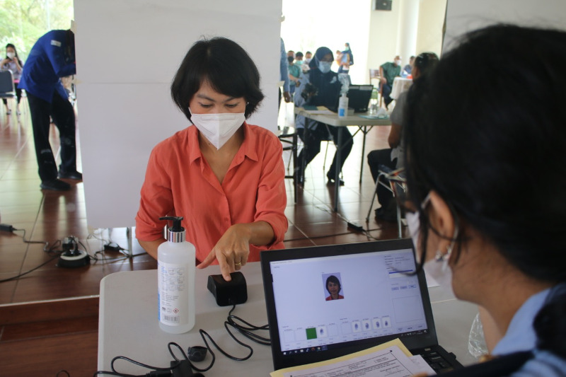 Pelayanan paspor kolektif terus berjalan selama ramadan. Dok Istimewa