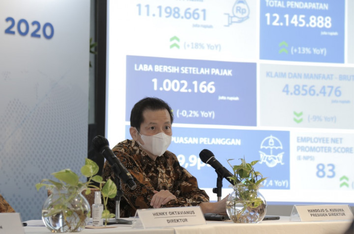 AXA Mandiri Bukukan Pendapatan Premi Rp11 Triliun di 2020