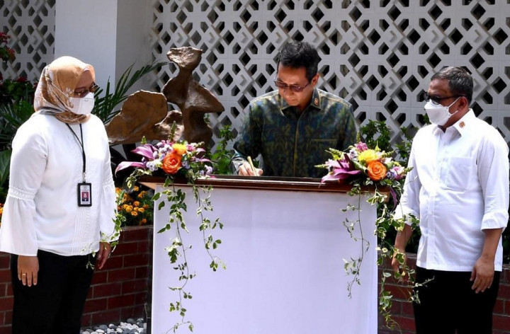 Ruang Konservasi Benda Seni Istana Kepresidenan Jakarta Diresmikan