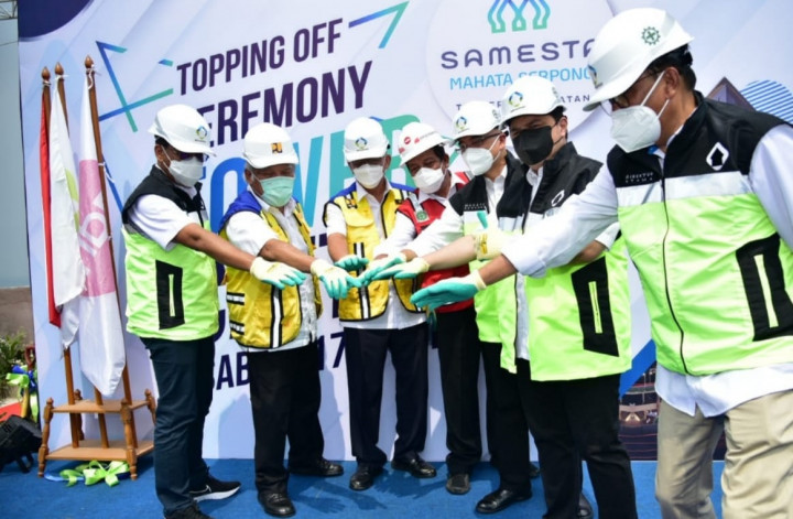 Rusun Rawa Buntu Jadi Contoh Hunian Terintegrasi Stasiun Kereta