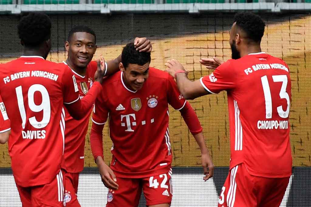 Liga Jerman: Jamal Musiala Bawa Bayern Bekuk Wolfsburg 3-2