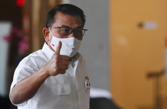 Diisukan di Pusaran <i>Reshuffle</i>, Moeldoko Enggan Berkomentar