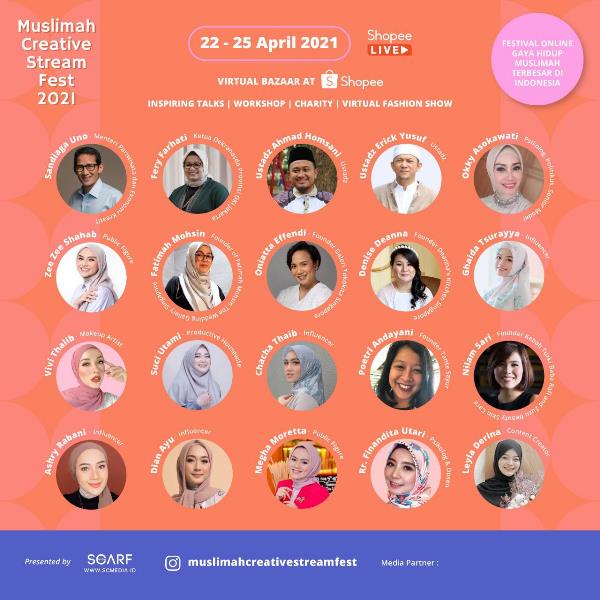 Muslimah Creative Stream Fest 2021 Bantu Promosikan UKM