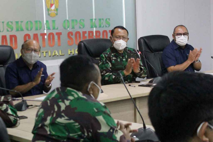 RSPAD Gatot Soebroto dan MGN Tingkatkan Kerja Sama Tangani Pandemi