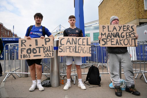 Hanya Dalam Waktu 4 Jam, Enam Klub Liga Inggris Mundur dari Liga Super Eropa