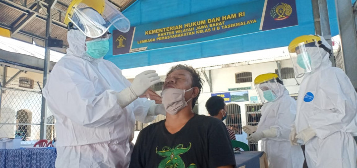 Dinkes Berencana Swab Ulang Narapidana Lapas Tasikmalaya