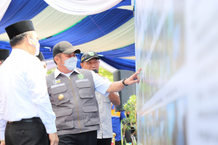 Herman Deru Resmikan 41 Infrastruktur di Empat Lawang