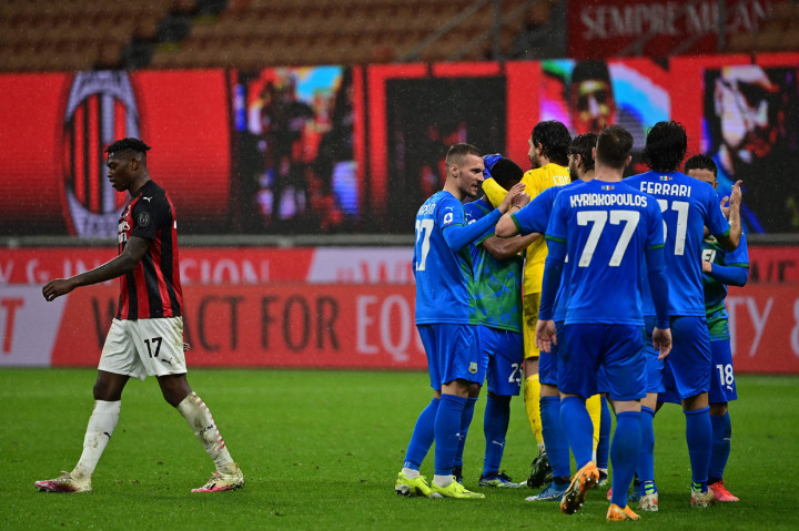 Milan Vs Sassuolo: Rossoneri Tumbang 1-2