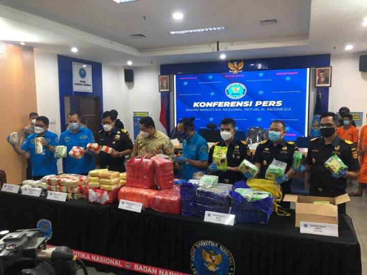 BNN Sita 80 Kg Sabu Asal Thailand Tujuan Aceh