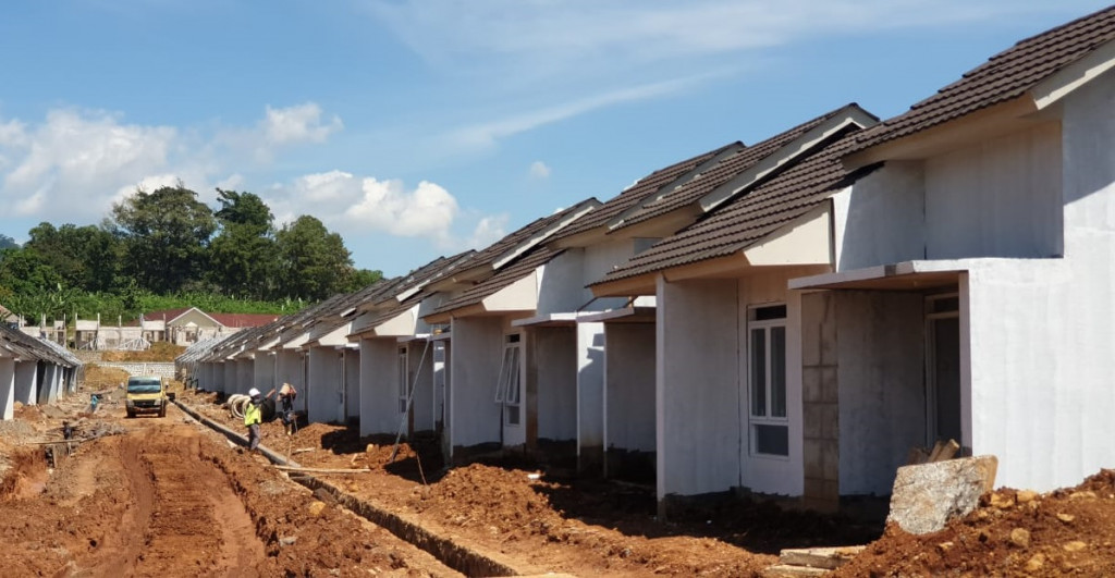 Rumah khusus terdampak pembangunan bendungan Kuningan. Foto: Kementerian PUPR
