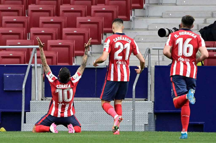 Liga Spanyol: Tekuk Huesca, Atletico Kembali Puncaki Klasemen