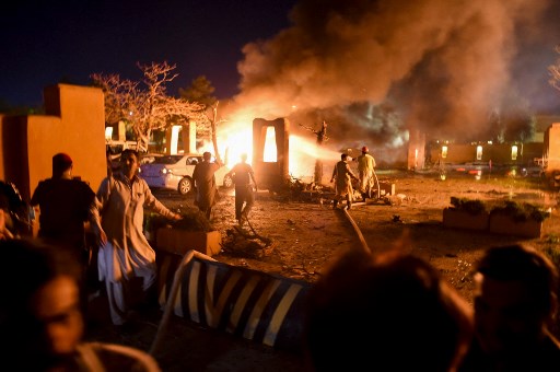 Taliban Pakistan Klaim Tanggung Jawab Atas Ledakan di Hotel Mewah