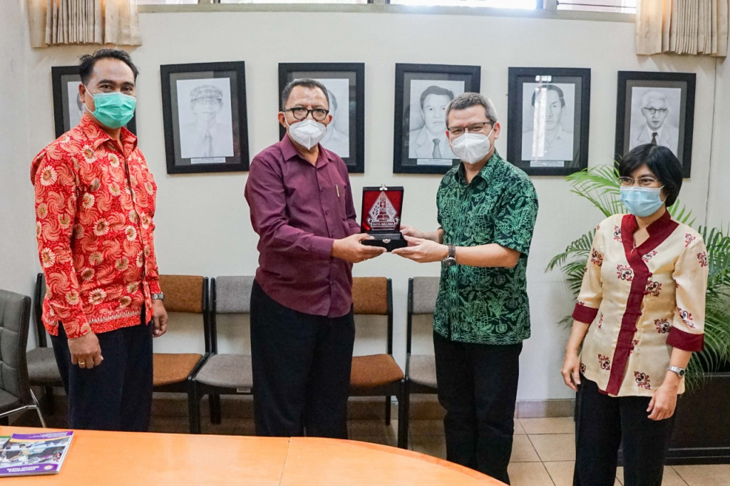 UKDW menerima kunjungan Untrim. Foto: Dok Humas UKDW.