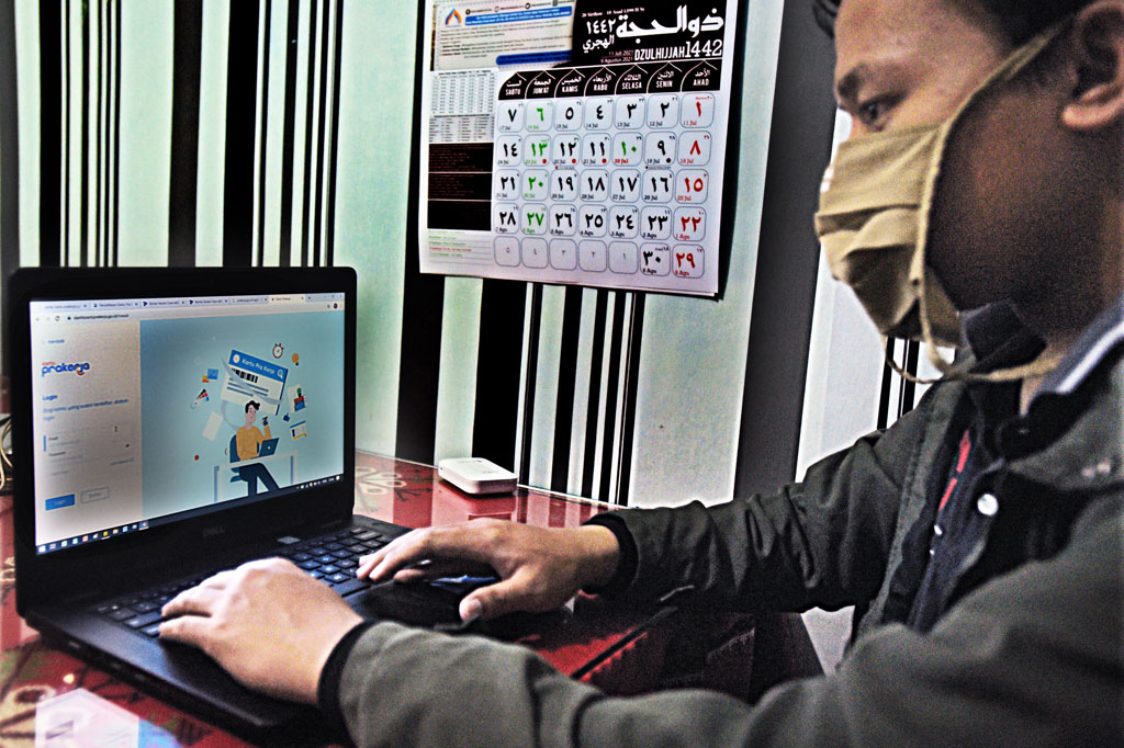 Ilustrasi peserta yang lolos program kartu prakerja  - - Foto: dok Medcom