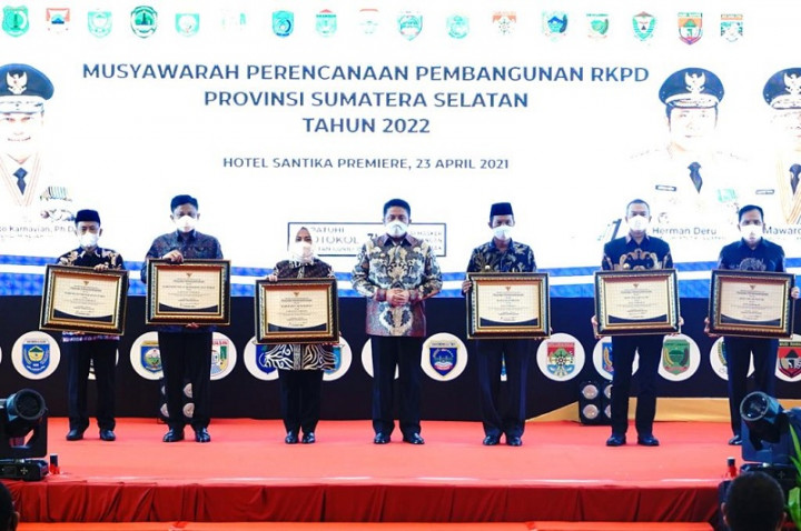 Ketangguhan Ekonomi Sumsel di Tengah Pandemi Tuai Apresiasi Kemedagri