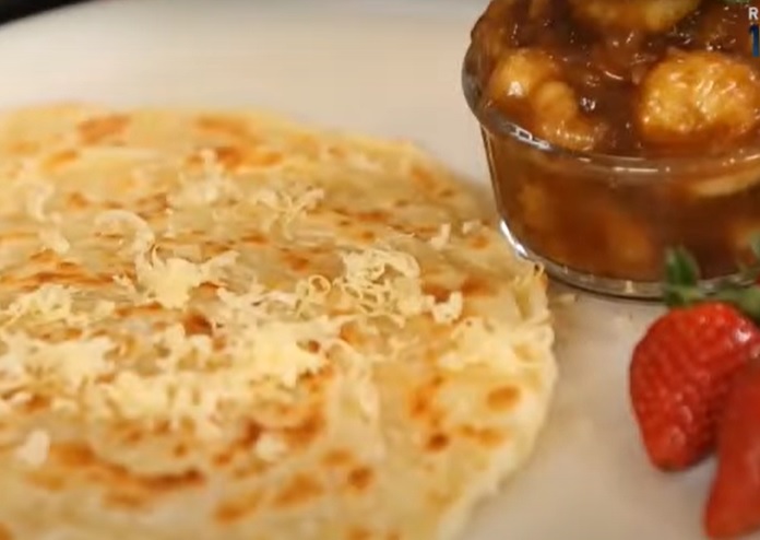 Resep Roti Maryam Pisang Karamel