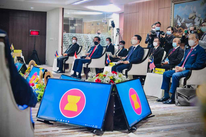 Para Pemimpin Negara ASEAN Bahas Situasi Myanmar