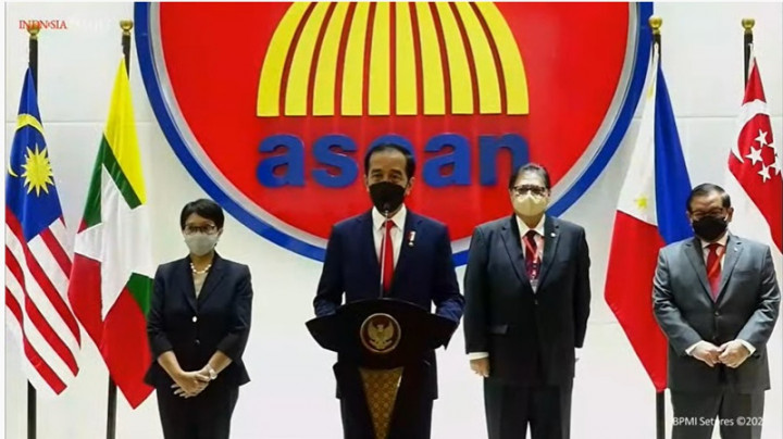 Jokowi: Pemimpin ASEAN Satu Suara Mendorong Kondisi Stabil di Myanmar