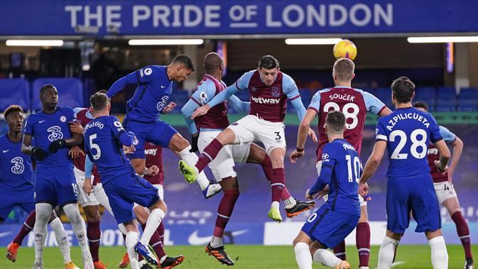 West Ham vs Chelsea: The Blues Kerja Keras Redam 10 Pemain The Hammers