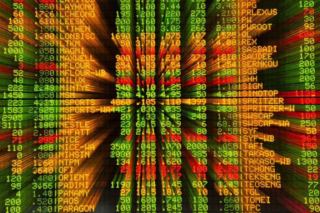 Ilustrasi bursa saham Asia. Foto: AFP.