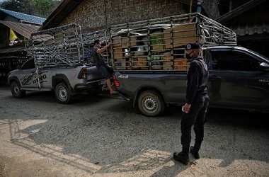 Pertempuran Meletus di Myanmar Timur Dekat Perbatasan Thailand