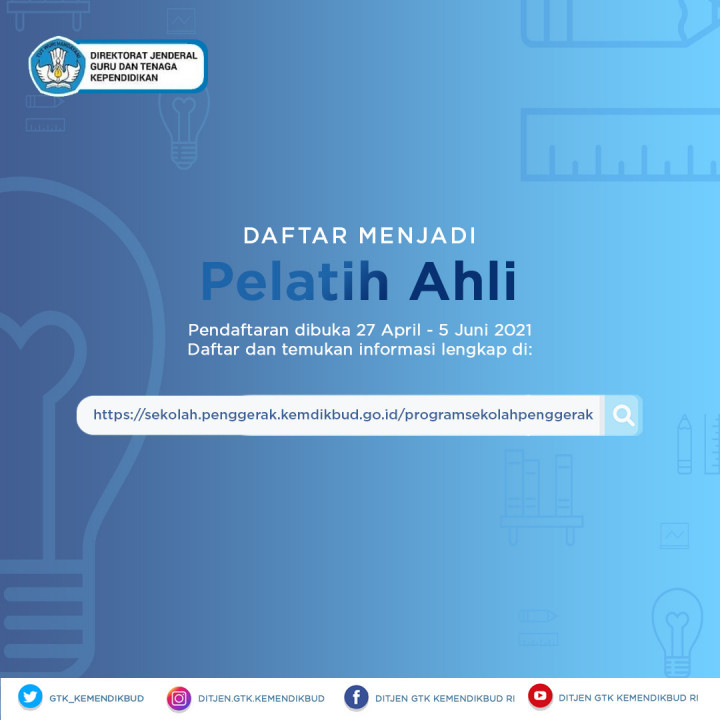 Kemendikbud Buka Seleksi Calon Pelatih Ahli Program Sekolah Penggerak