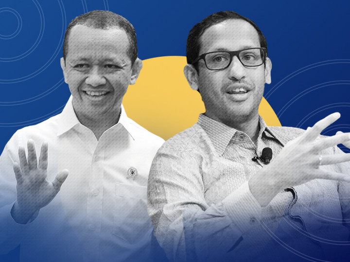 Profil Nadiem Makarim dan Bahlil Lahadia