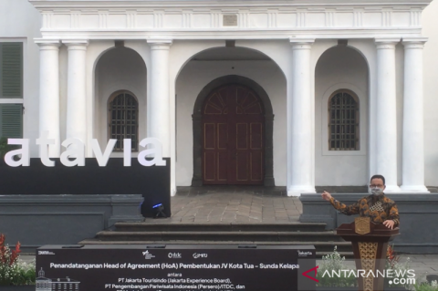 Anies Minta Tim Kaji Kecocokan Batavia Menjadi Nama Kawasan Kota Tua