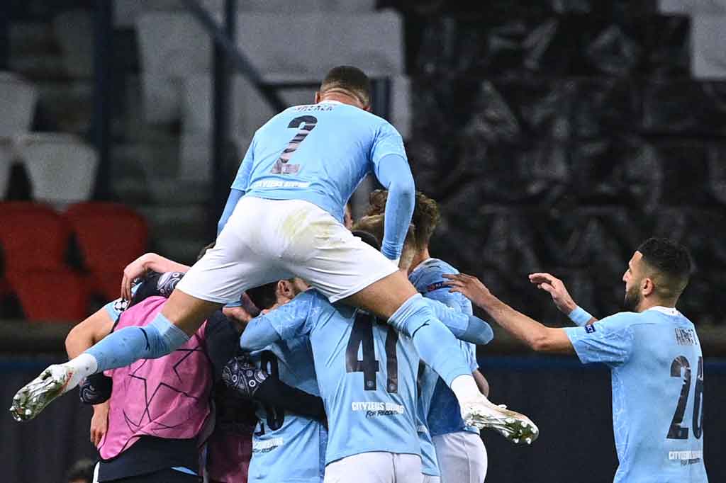 PSG Vs Man City: The Citizens Bekuk Les Parisiens 2-1