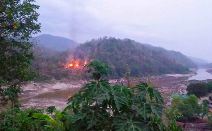 Junta Myanmar Lancarkan Serangan Udara Baru di Wilayah Pemberontak