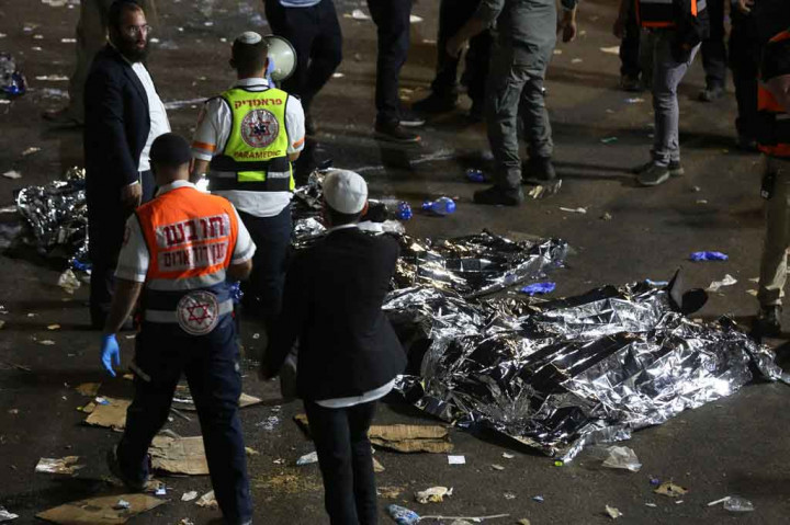 44 Mayat Ditemukan dalam Insiden di Sebuah Acara Keagamaan Israel