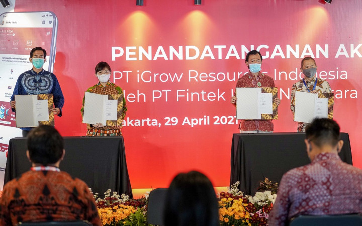 LinkAja Akuisisi iGrow, Perkuat Ekosistem UMKM