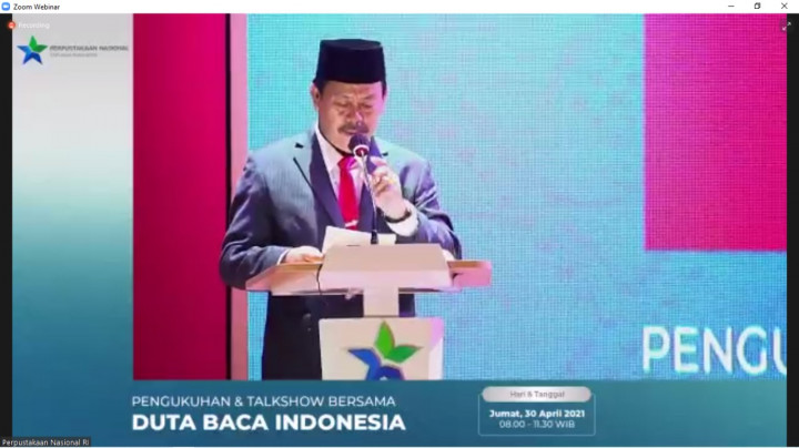 Gantikan Najwa, Sastrawan Heri Hendrayana Terpilih Jadi Duta Baca Indonesia