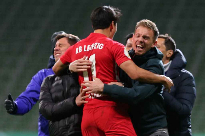 Singkirkan Bremen, Leipzig ke Final DFB Pokal