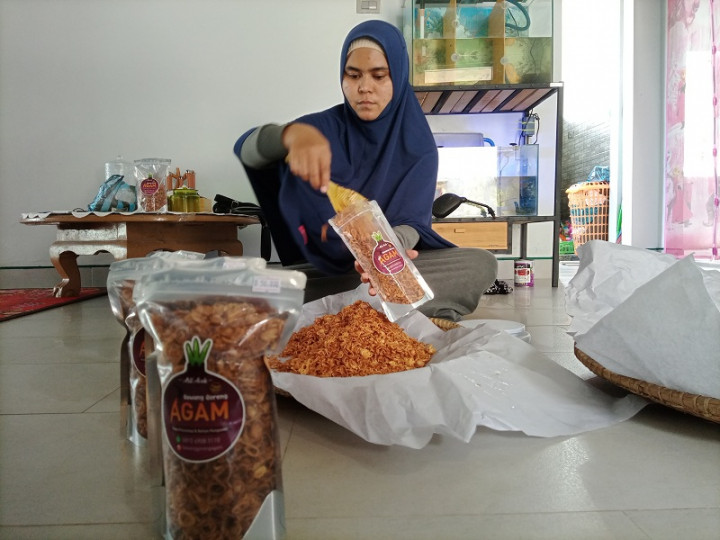 Produksi Bawang Goreng Agam di Aceh Meningkat 50% Jelang Lebaran