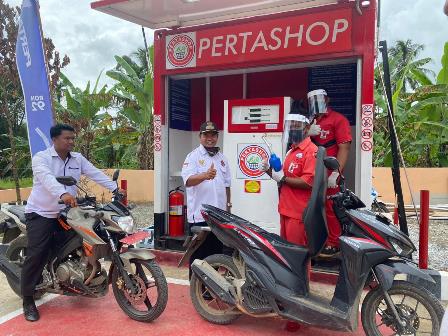 Salah satu Pertashop. Foto: Dok. Pertamina