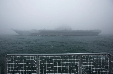 Kapal Induk Tiongkok Berlatih di Laut China Selatan