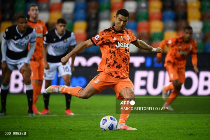 Udinese vs Juventus: Dramatis, Ronaldo Menangkan Juve