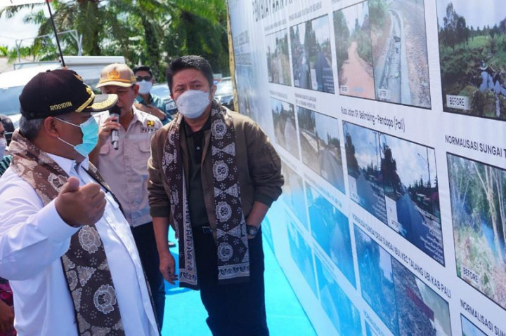 Herman Deru Resmikan 59 Proyek Infrastruktur di PALI