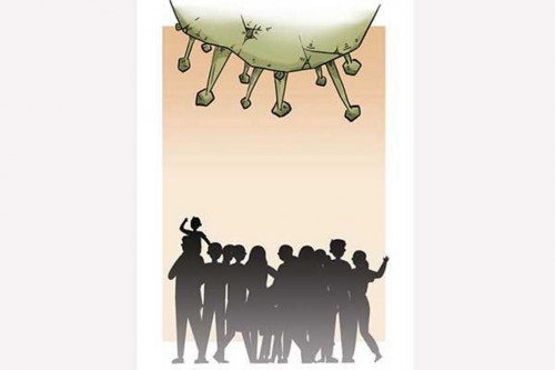 Kerumunan Horor di Tanah Abang