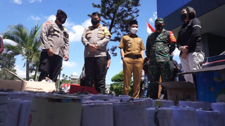 Tiga Home Industri Petasan di Mojokerto Digerebek Polisi