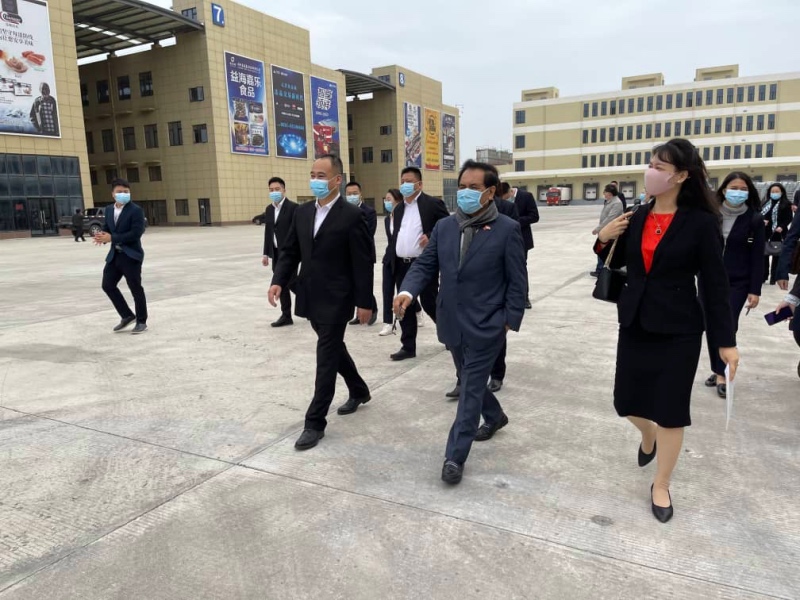 Duta Besar Republik Indonesia untuk Tiongkok, Djauhari Oratmangun (tengah). Foto: Dok.KBRI Beijing