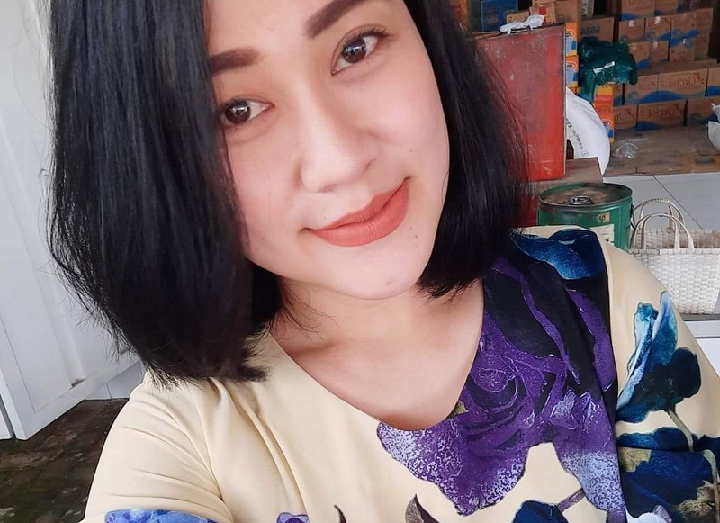  Wajah perawat di Klinik Bunga Husada di Desa Arjowilangun, Kecamatan Kalipare, Kabupaten Malang, Jawa Timur, Eva Sofiana Wijayanti, 33/Facebook Pribadi Eva